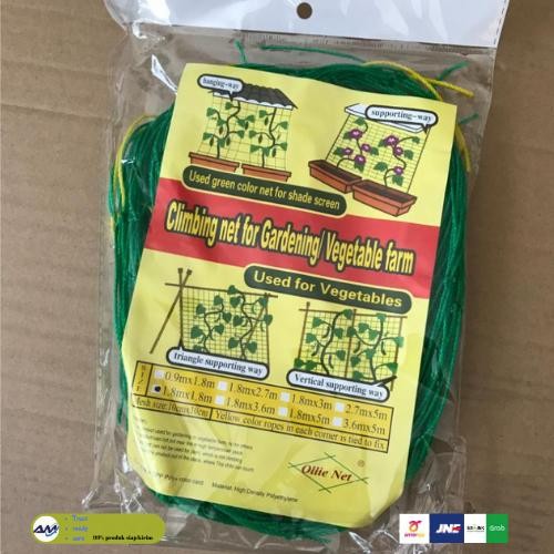 Jaring Rambatan Tanaman Plant Climbing Net