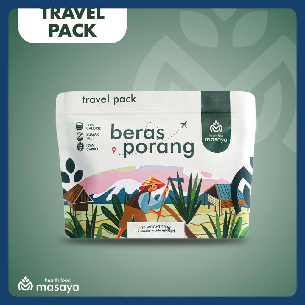 

MASAYA BERAS PORANG Travel Pack
