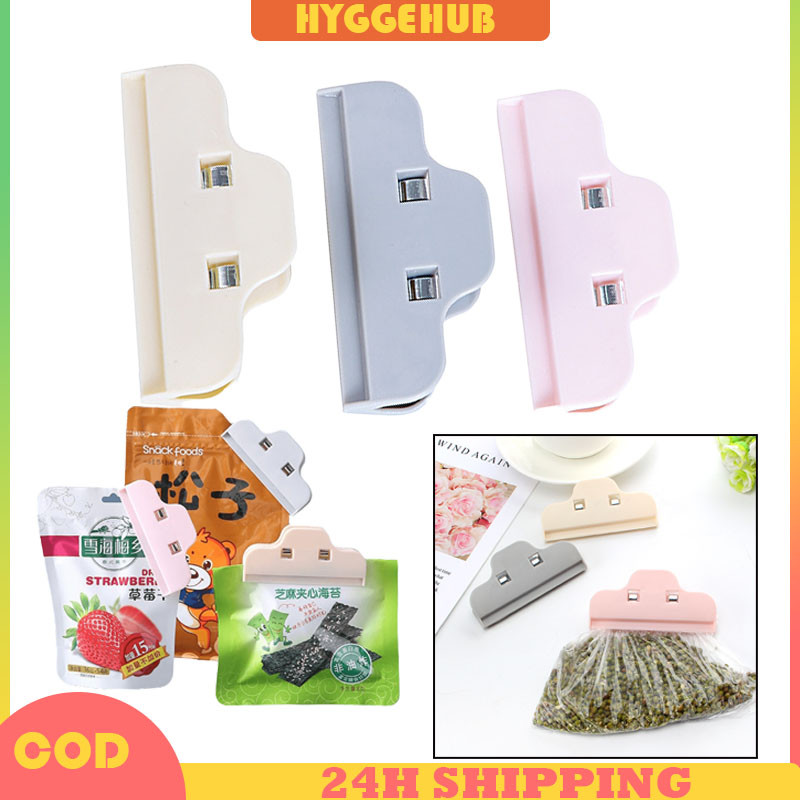 Segel Penjepit Klip Penyegel Makanan Plastik Besar Polos / Klip Penyegel / Jepitan