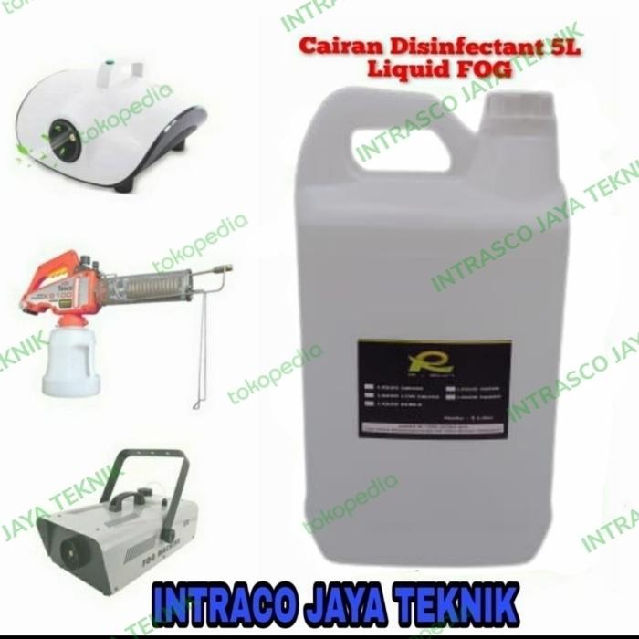 Cairan Fogging Disinfektan Asap 5Liter