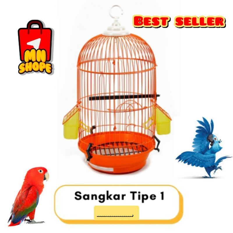 SWEET KANDANG BURUNG kapsul ebot parkit lovebird kenari burung kecil besar CO