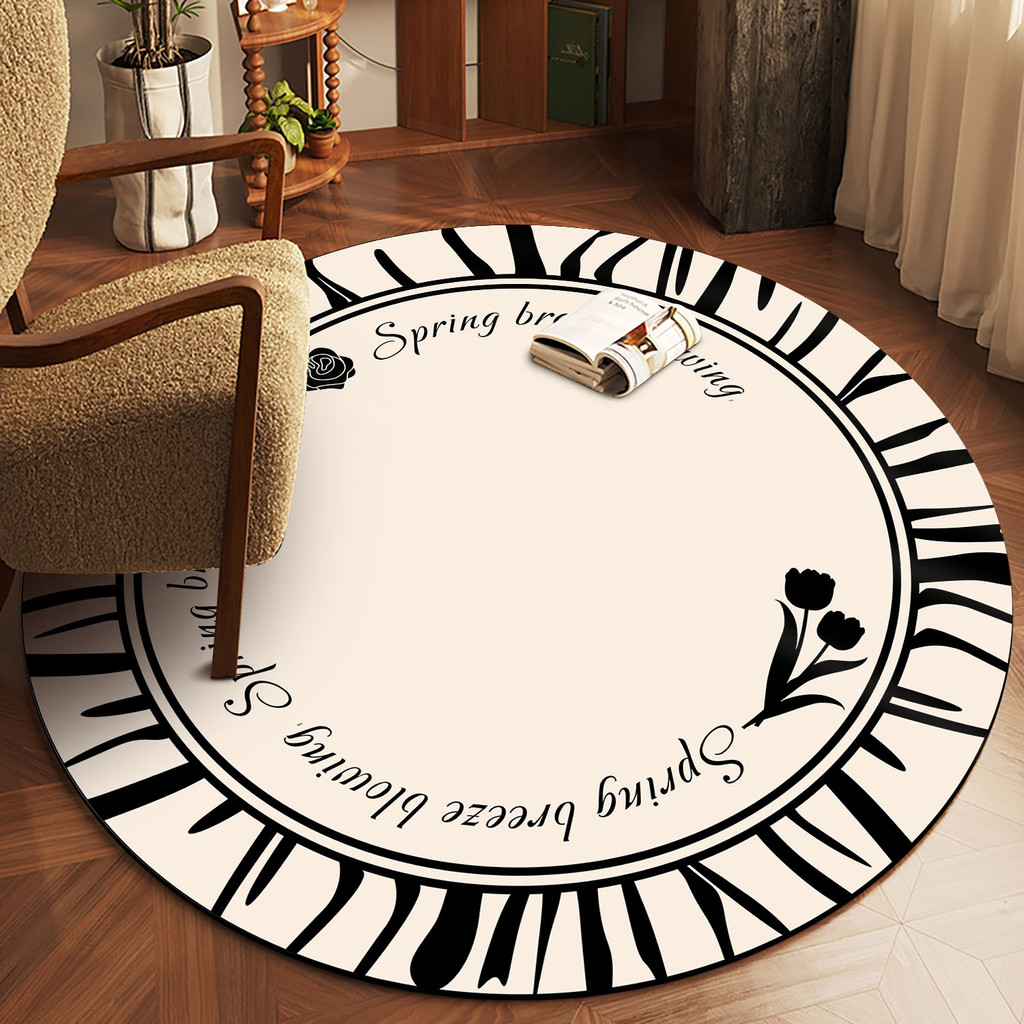 BaruKarpet bundar, keset pintu, karpet bundar ruang tamu, keset ruang tamu, karpet ruang tamu