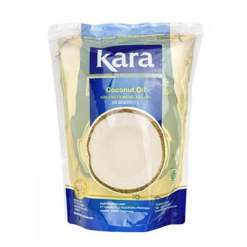 

Kara Coconut Oil Minyak Kelapa 2L Asam Laurat