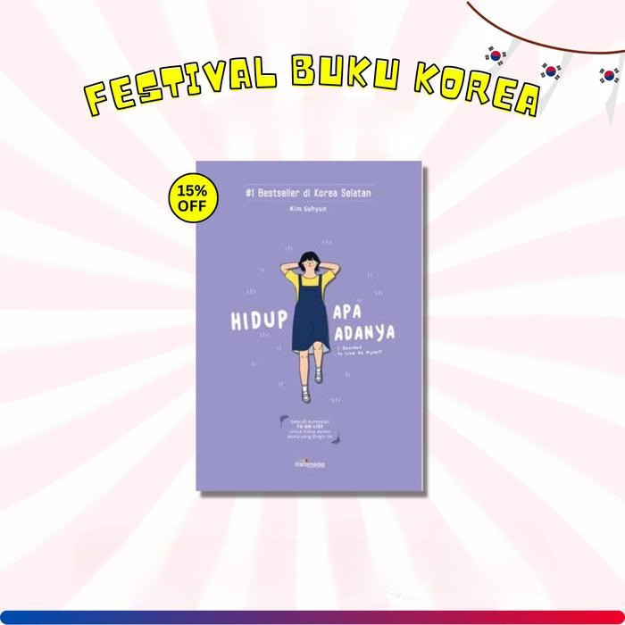 Buku Hidup Apa Adanya - Kim Suhyun - Transmedia - Hidup Apa Adanya