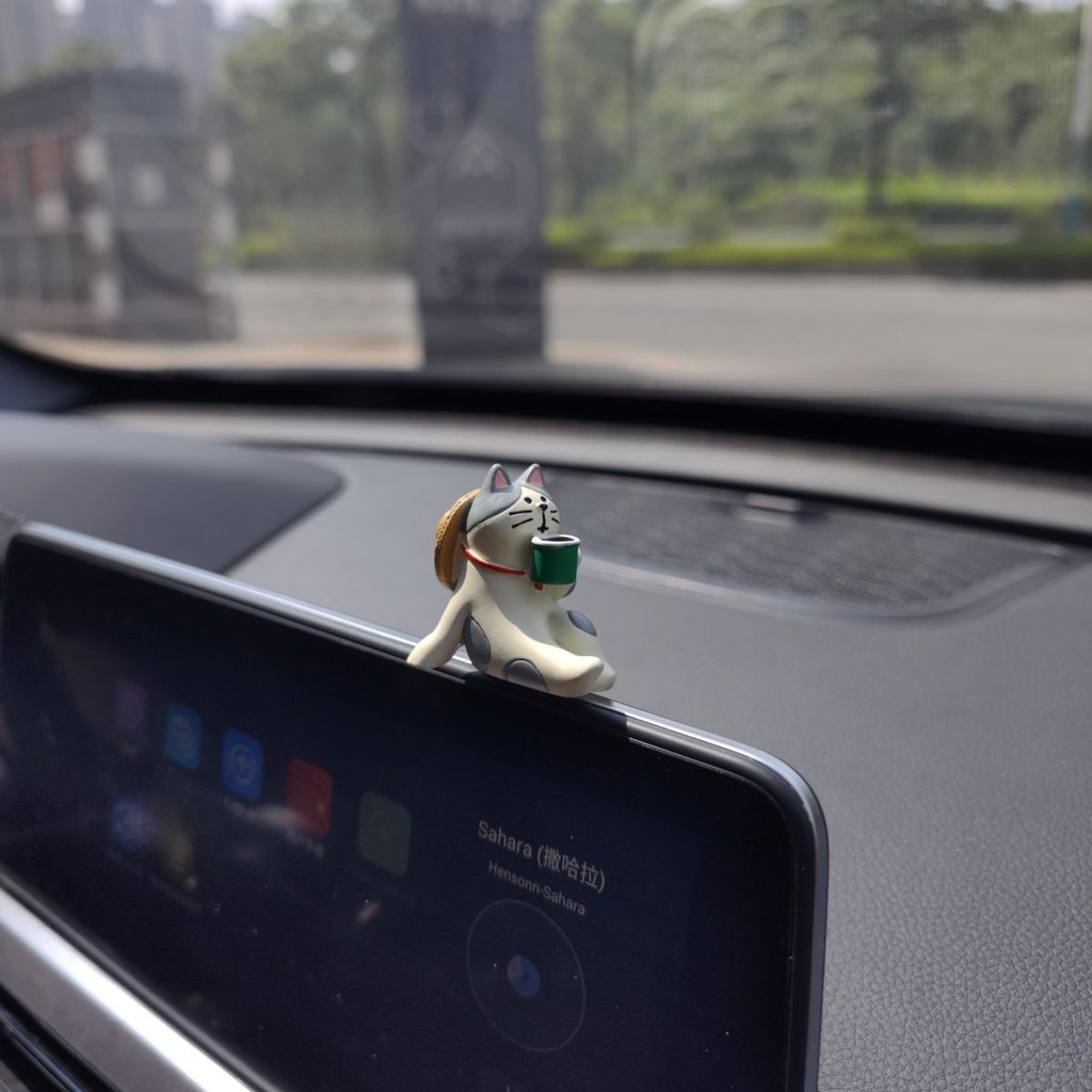 Boneka Kucing Dashboard Lucu - Hiasan Mobil & Hadiah untuk Pecinta Kucing