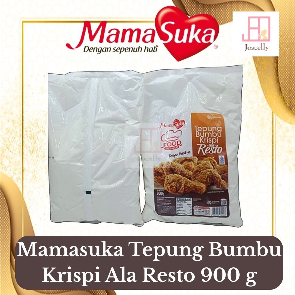 

JOSCELLY.ID MAMASUKA Tepung Bumbu Krispi Ala Resto 900 gr