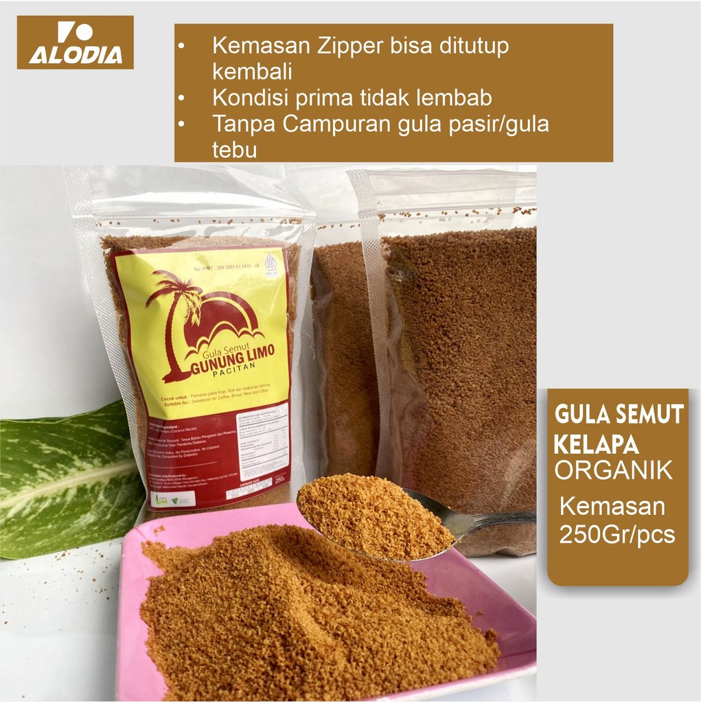 

Paket 4pcs - Gula Semut Kelapa Bubuk 1kg Organik Kualitas Ekspor 100% Murni
