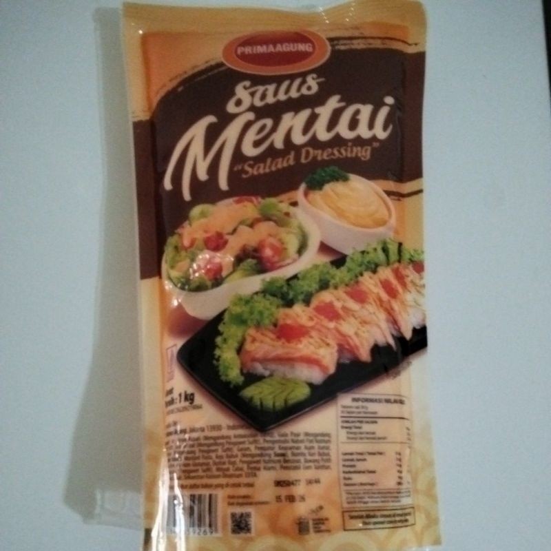 

PRIMA AGUNG SAUS MENTAI 1KG (KEMASAN BARU)