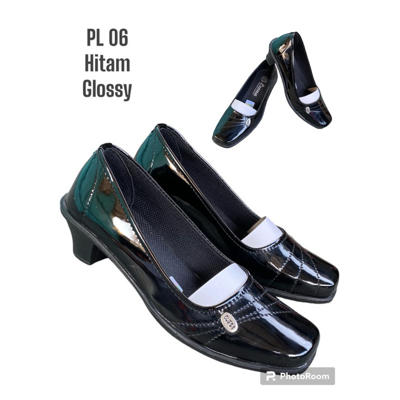 [PREMIUM ORIGINAL] SEPATU PANTOFEL HAK 5CM GURU FORMAL PASKIBRA PL 6 / PL 7