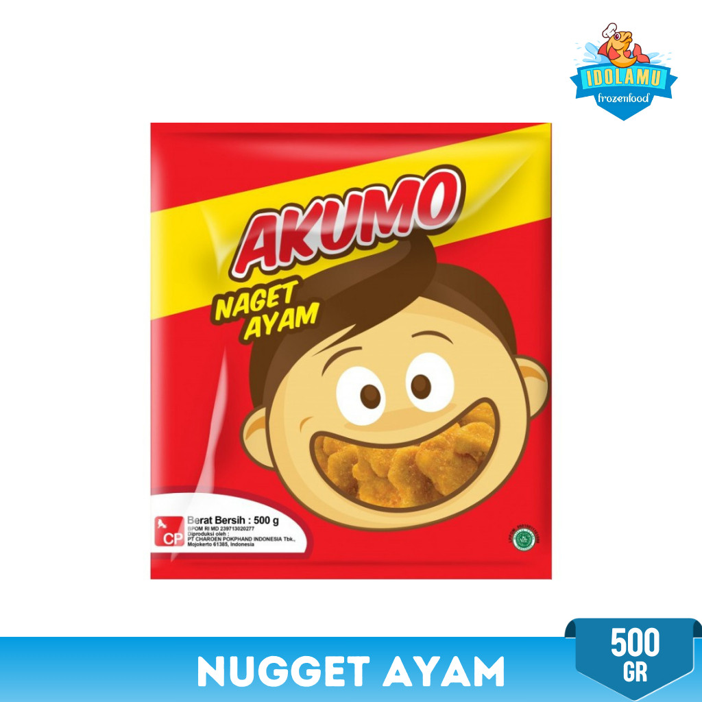 

Nagget Ayam Akumo Nugget Ayam 500 Gram