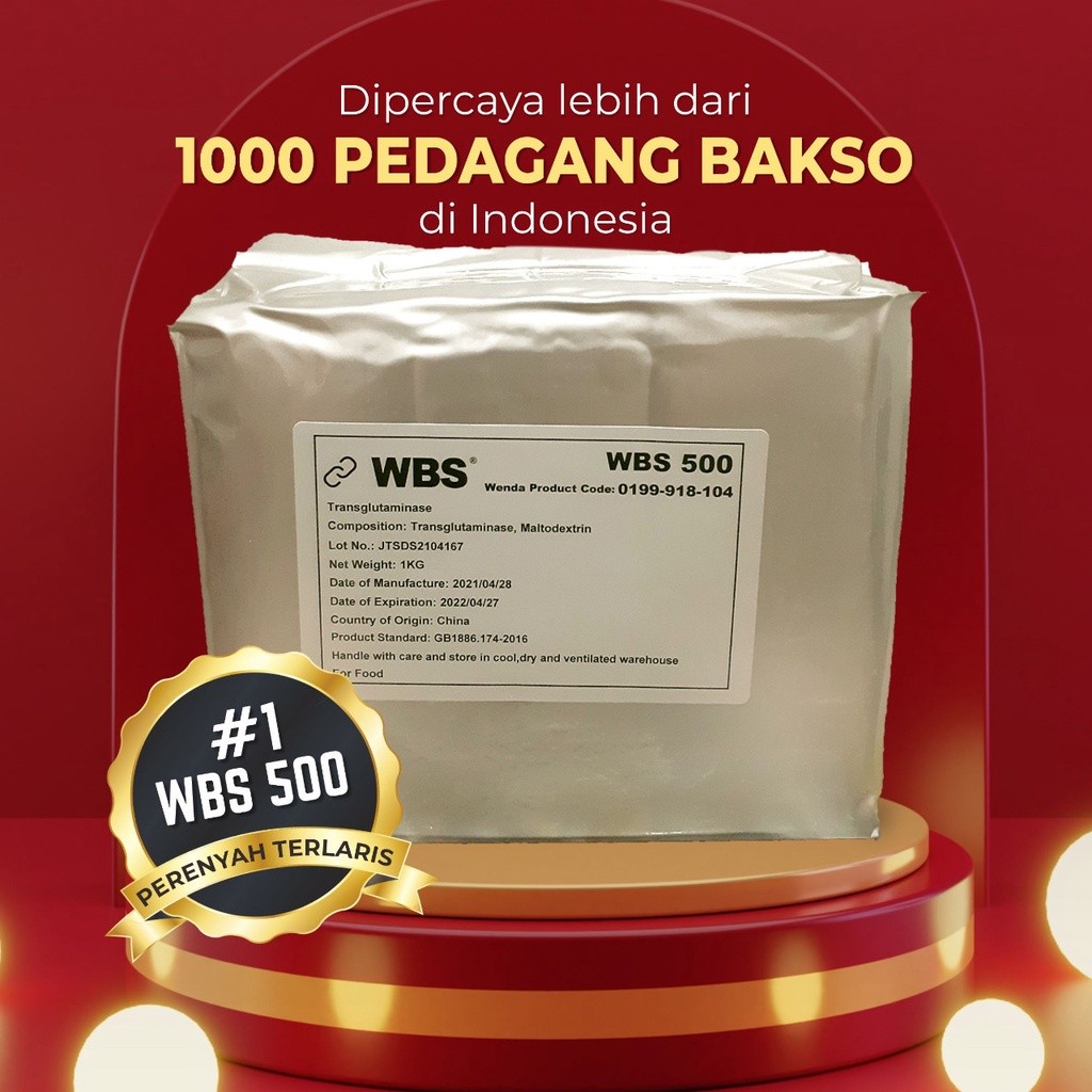 

WBS 500 Enzyme Halal MUI Kemasan ½kg dan 1kg