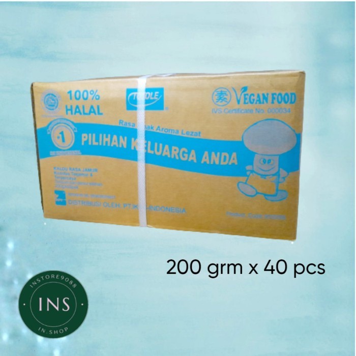 

Totole Kaldu Jamur Vegan 200g 1 Dus Isi 40 Pcs