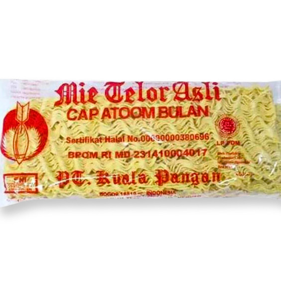

Mie Telur Atoom Bulan Mie Kemasan 200 Gram