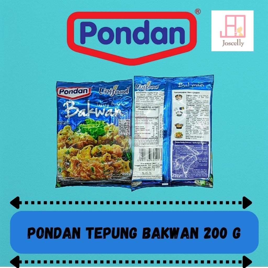 

JOSCELLY.ID PONDAN Unifood Tepung Bakwan 200 gr