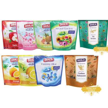 75gr DAHLIA Air Freshener Pengharum Ruangan Kemasan Gantung / Mobil Pengharum