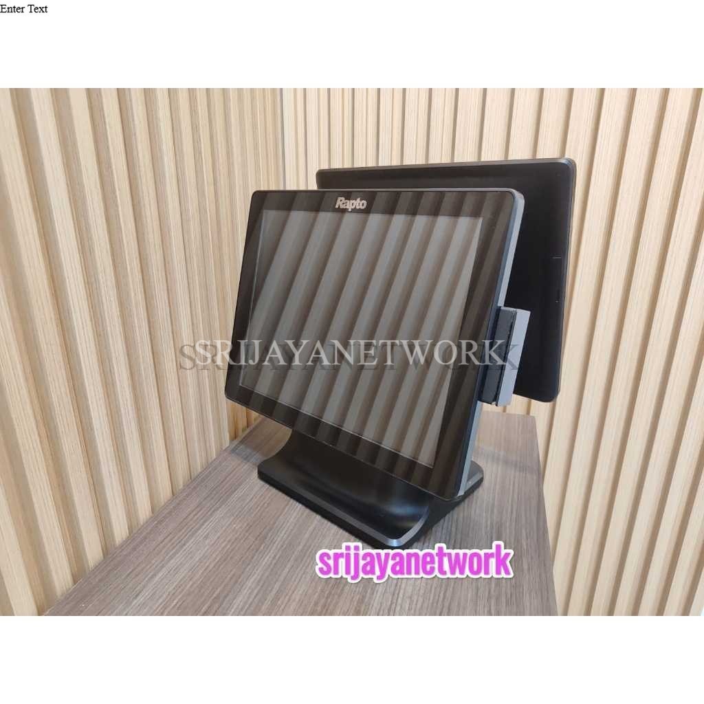 Mesin Kasir All in one Touchscreen Pos System PC - Terminal Kasir Dual Layar- Raptor 325(D36)
