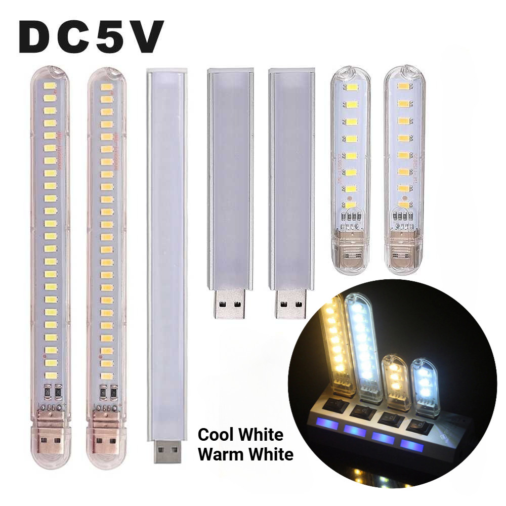 Lampu USB 5V LED Strip SMD 5730 Lampu Baca Mini LED Stick Lampu Darurat Emergency - OR