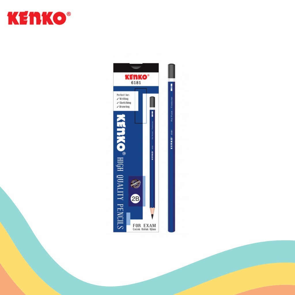 

KENKO Pensil Ujian Komputer 2B Model 6181
