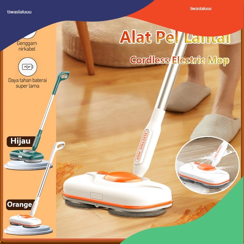 Alat Pel Lantai / Pel Listrik / Cordless Electric Mop / Alat Pel Elektrik / Listrik Alat Pel Spray M