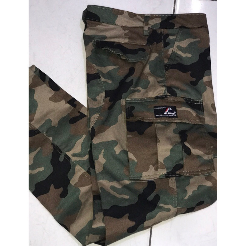 Celana Loreng Alpina Model Langsungan Size B Nomor 32-36