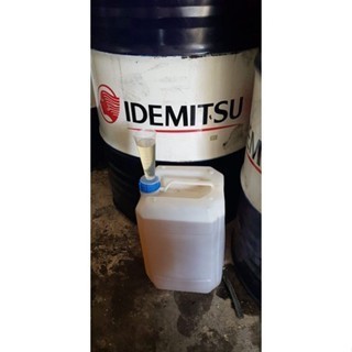 Oli HIDROLIK IDEMITSU SAE 05 Murni (Encer) kemasan 5 liter is untuk Shockbreaker Hidrolik Dump Truck