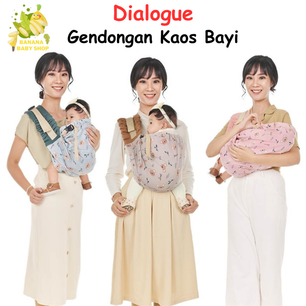 Dialogue Gendongan Kaos Bayi Koala Series - Geos Gendongan Samping Bayi