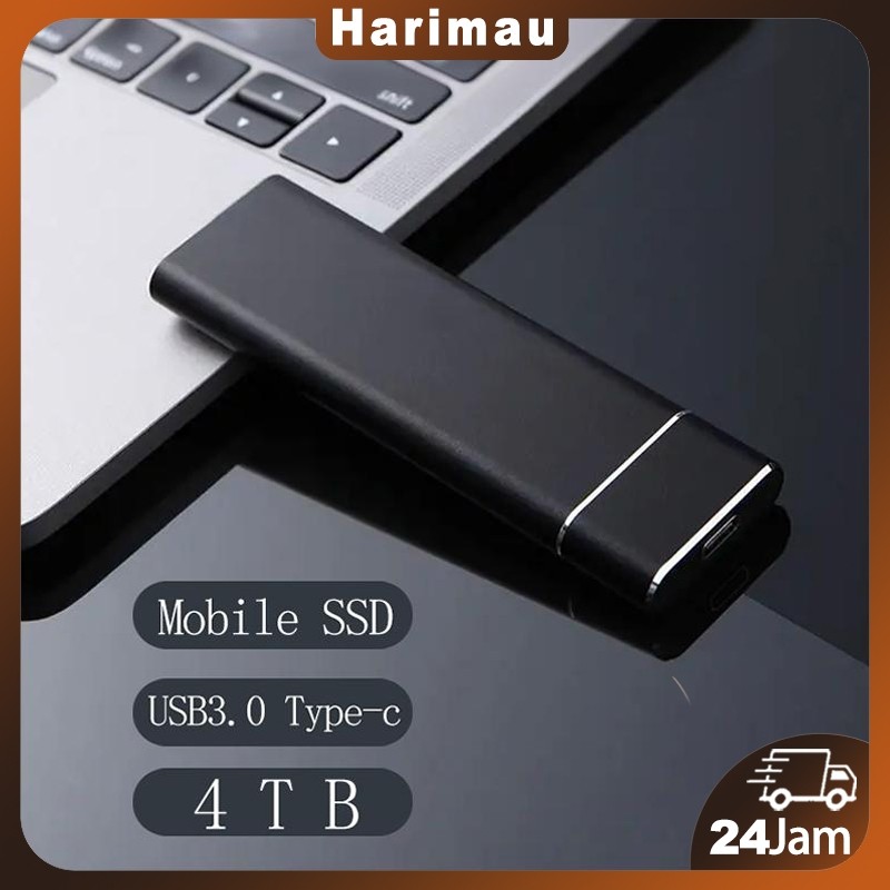 SSD Eksternal 4TB USB 3.0 Type-C ssd eksternal hp solid state drive laptop PC ssd portable