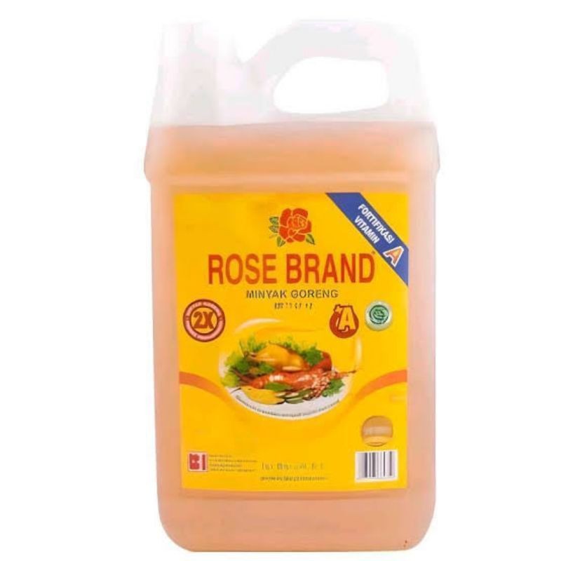 

minyak goreng rose brand 5 liter ( khusus pre order )