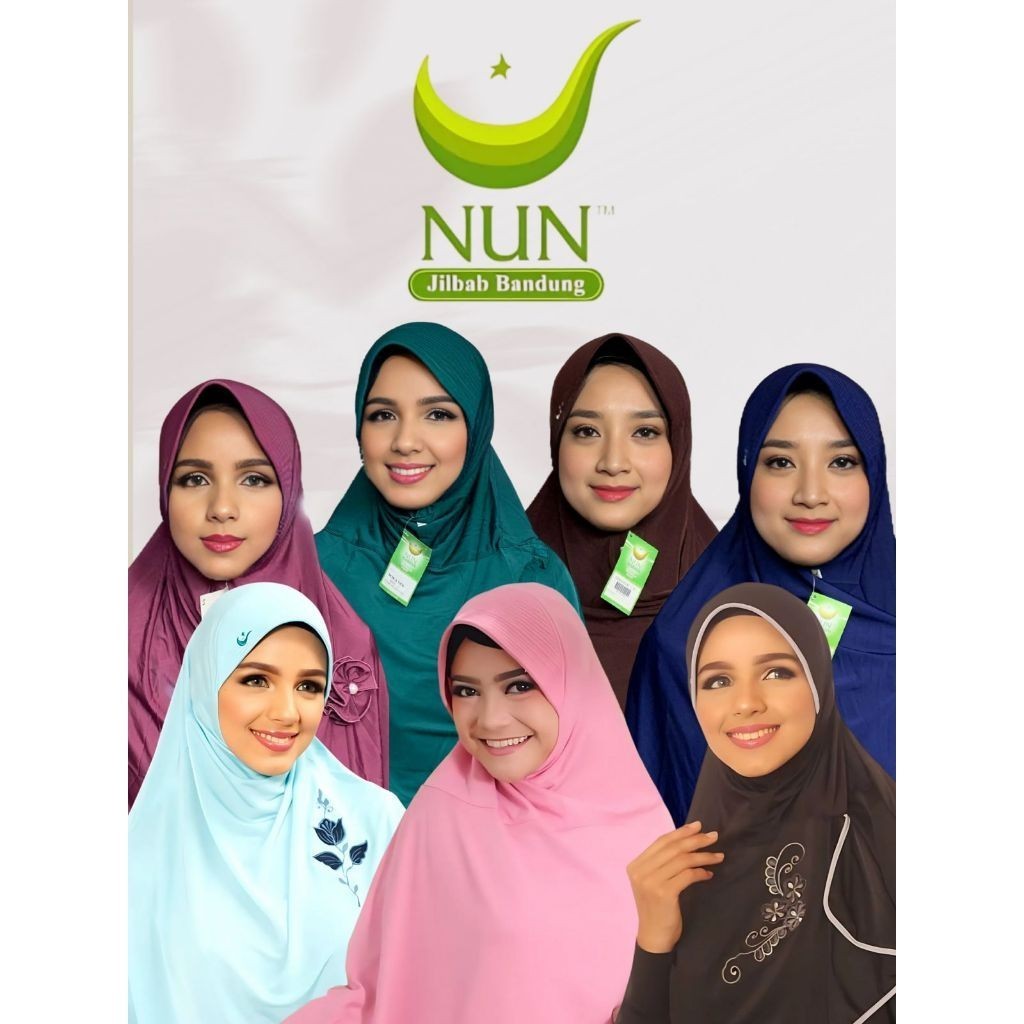 Jilbab Nun Fuji Hijab Instan Kerudung