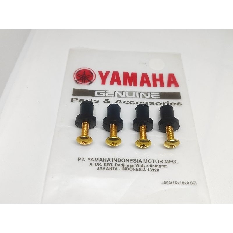 BAUT MUR VISOR. BAUT STENLIS GOLD DAN MUR KARET VISOR YAMAHA NMAX OLD NMAX NEW LEXI AEROX XRIDE ORIG