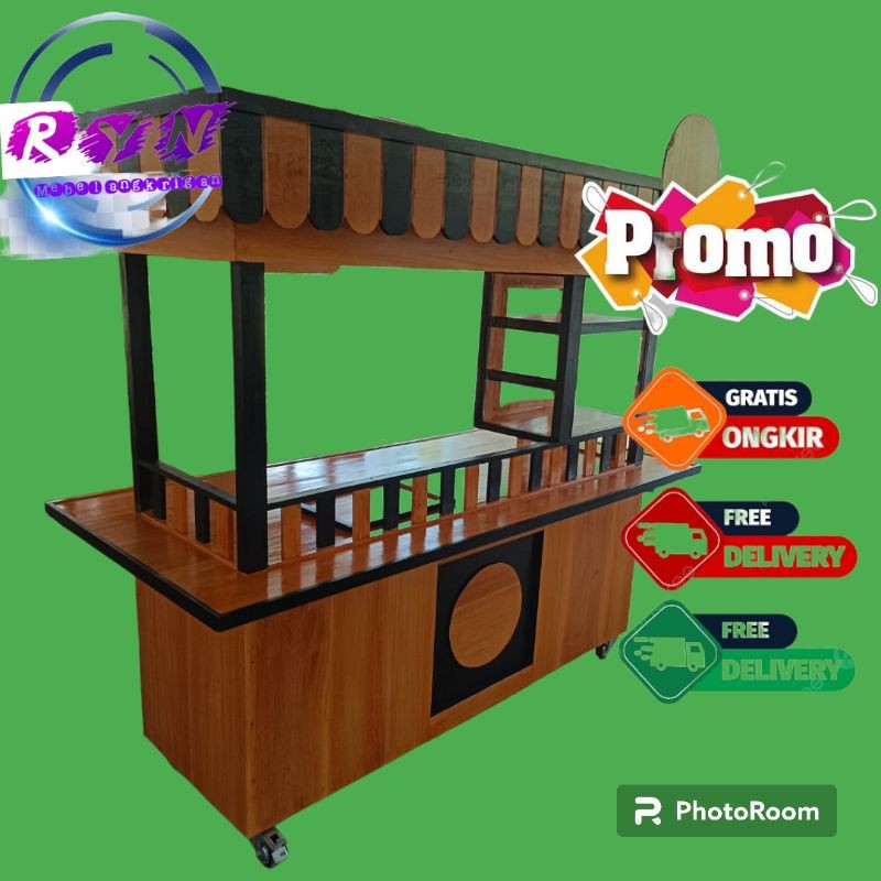 GEROBAK JUALAN MINUMAN KEKINIAN