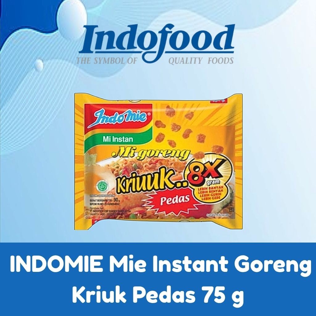 

[ TOMOTO STORE ] INDOMIE Mie Instant Goreng Kriuk Pedas