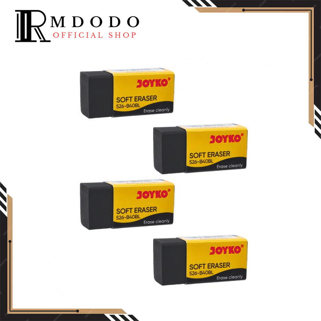 

Penghapus Pensil [Satuan] / Hapusan Joyko Kecil Warna Hitam 526-B40BL