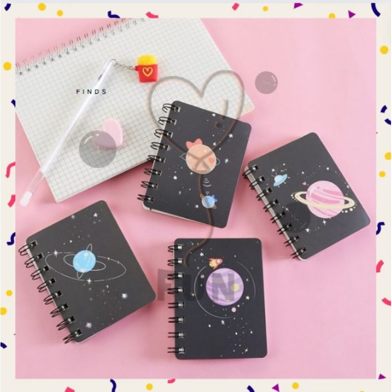

FF COD - Notebook Aesthetic Planet Astronot Viral Buku Tulis Sekolah Anak