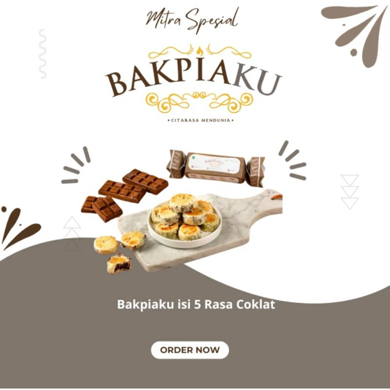 

Bakpiaku (isi 5) - Bakpia Oleh Oleh Khas Jogja