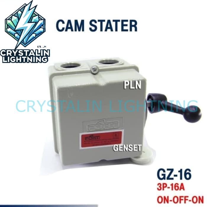Cam Starter / OHM Saklar / COS / Genset / Handle 3P 16A GZ FORT