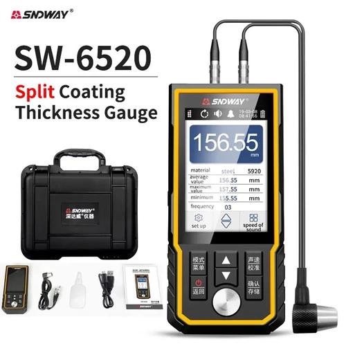 Ultrasonic Thickness Gauge SW-6520 SNDWAY Meter Tester SW6520 SNDWAY