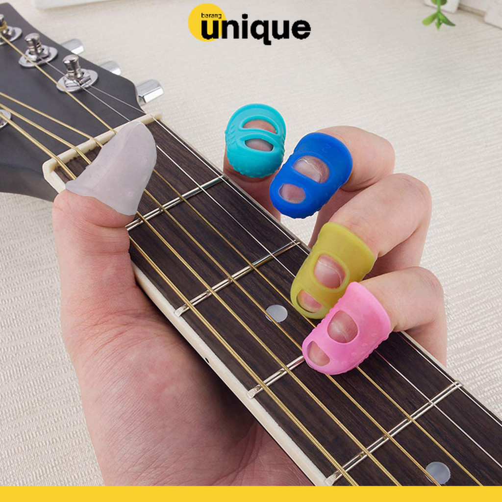 DLW Pelindung Jari Gitar Silicone Fingertip Protector 5 PCS - DLW-05