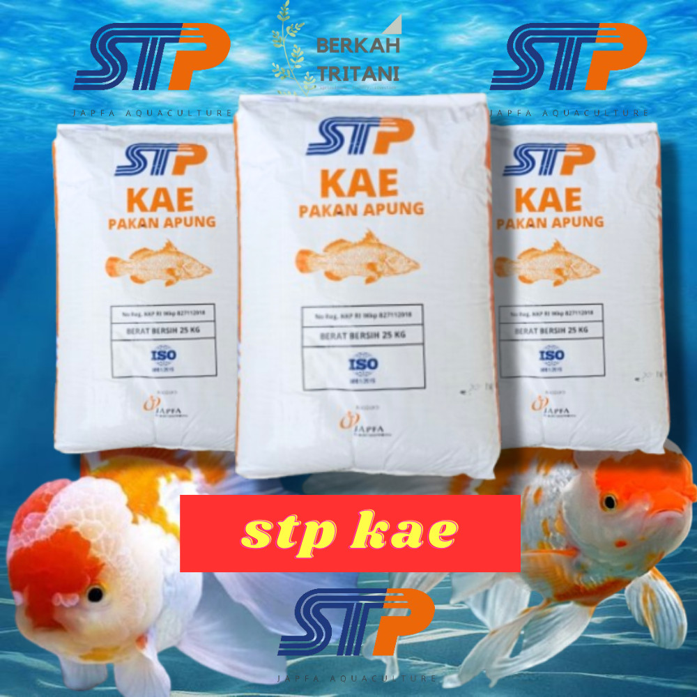 STP KAE 10KG Pakan Ikan Tinggi Protein 52% Pertumbuhan Koi