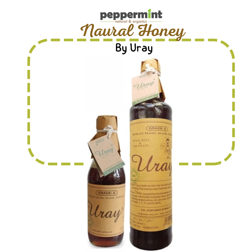 

Uray Natural Honey (450/875 gr) / Madu Alami