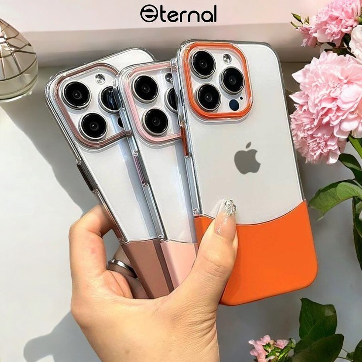 ETERNAL REMOVABLE DOUBLE COLOR COVER CASE IPHONE 11 12 13 14 15 PRO PLUS MAX