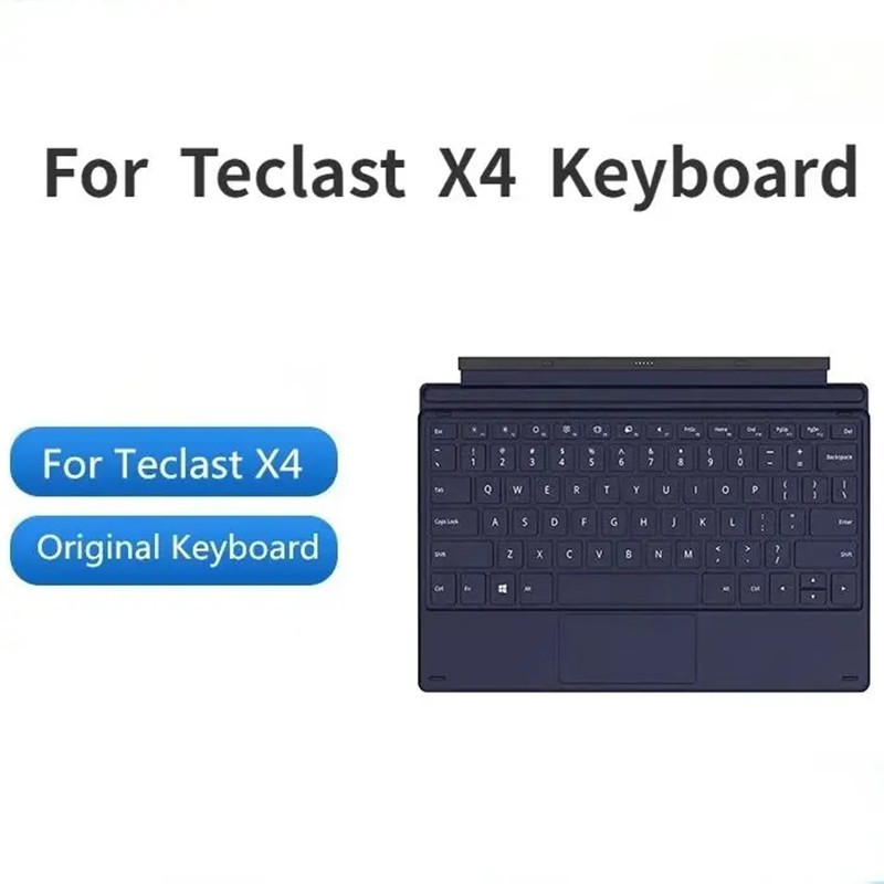 Original Teclast Magnetic Keyboard for Teclast X4 Tablet Dirt-resistant Tablet Attraction Keyboard T