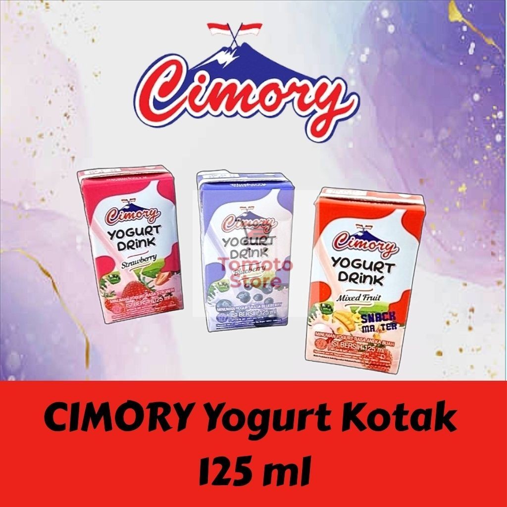 

✨ TOMOTOSTORE ✨ CIMORY Yogurt Kotak 125 ml