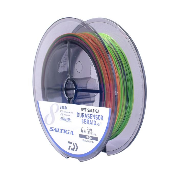PE Daiwa Saltiga DuraSensor 300 Meter X8 UVF + S12 | Pilih Ukuran - PE 4,0