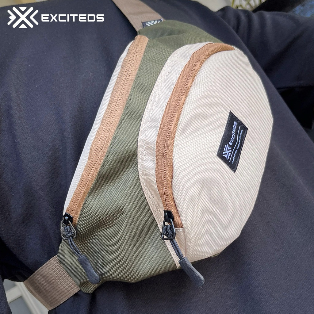 Queenshope255 - Chester Tas Selempang Pinggang Pria Wanita Waist Bag Unisex