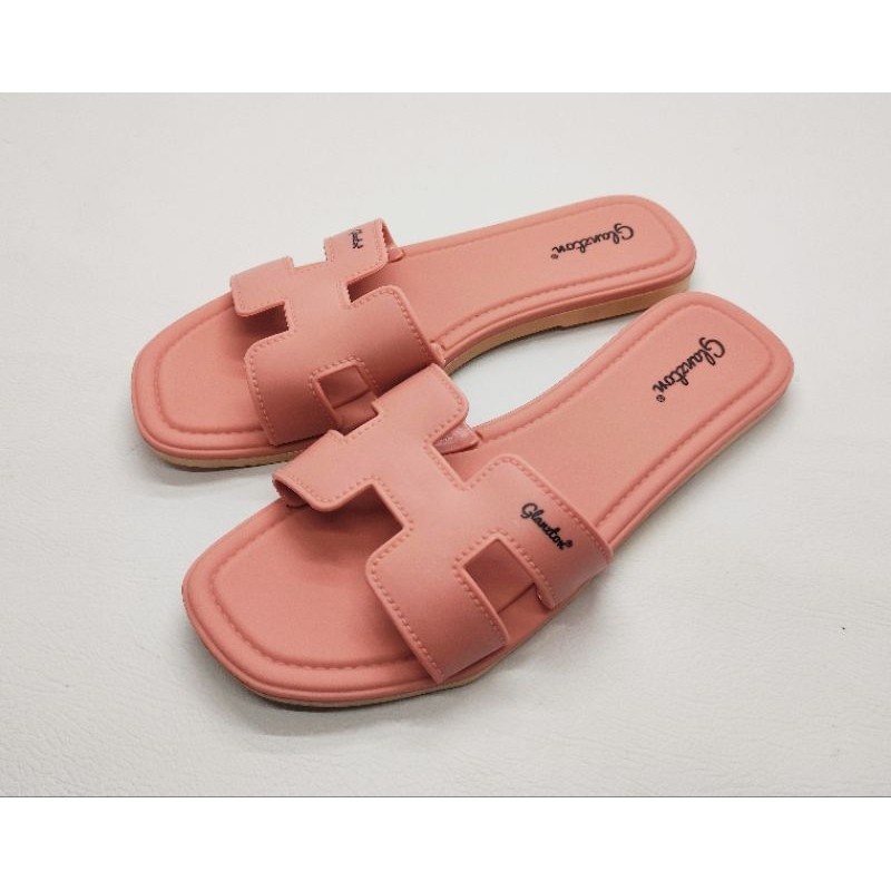 ORIGI - SANDAL GLANZTON JLT-L1838 SLIP ON HERMES / SANDAL SELOP WANITA TERMURAH / SANDAL IMPORT WANI