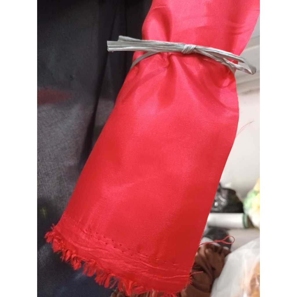 KAIN PELES / BAHAN PELES KAHATEX / PELES HABUTAI UNTUK BENDERA DEKORASI BACKDROP