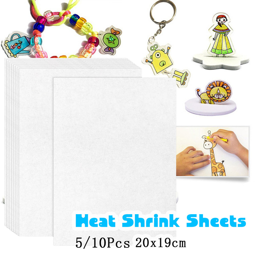 5/10PCS Termurah paper A4 heat shrink 20x29cm Shrink Flim Ketebalan 0.3mm kertas shrink paper printa