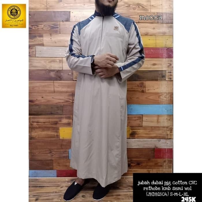 Jubah Saudi - Gamis Pria - Baju Muslim Koleksi Al Amwa anime haramain