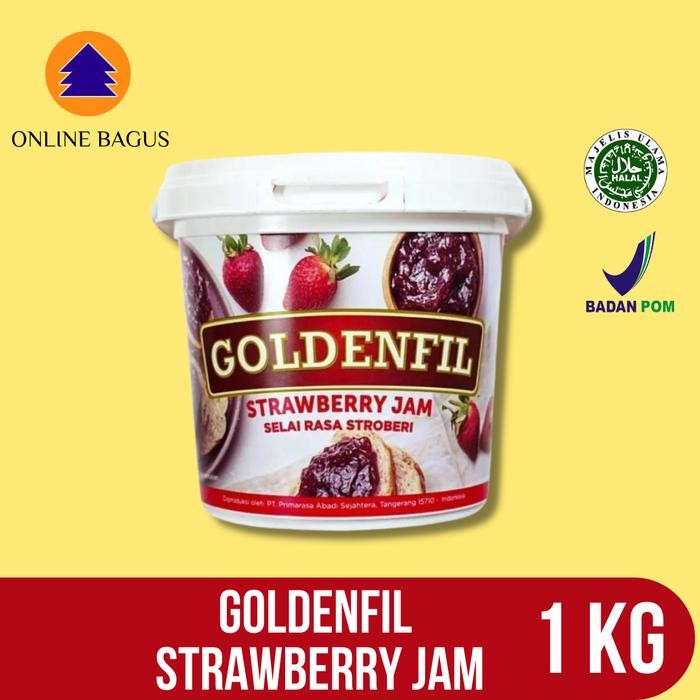 

Goldenfil Strawberry Jam 1Kg